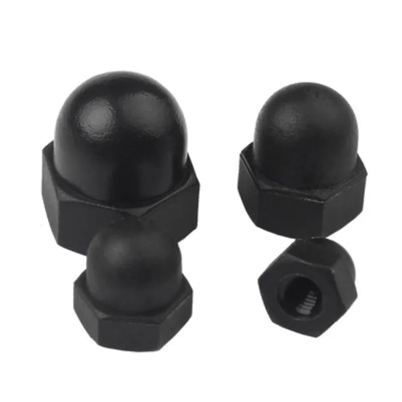 Écrou borgne nylon M4 noir